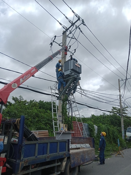 Thi công lưới nổi - Điện Phương Đông - Công Ty TNHH Xây Dựng Điện Thương Mại Phương Đông